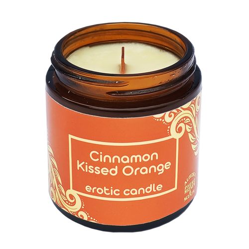 świeca sojowa o zmysłowym zapachu cynamonu i pomarańczy. otula i pobudza na Arena.pl