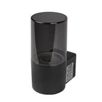 KINKIET NA BALKON E27 OKRĄGŁY CZARNY