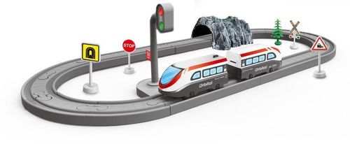 Kolejka dla dzieci z wagonikiem, zestaw 41 elementów na Arena.pl