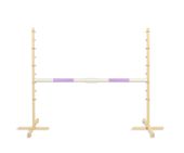 Przeszkoda skokowa do Hobby Horse 160cm, h-120 cm, belka jasny fiolet