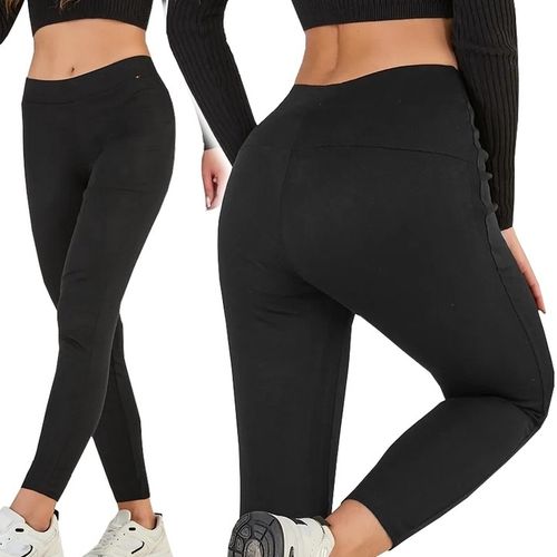 LEGGINSY BAWEŁNIANE damskie KLASYCZNE getry MODELUJĄCE 100% KRYJĄCE - S/M na Arena.pl