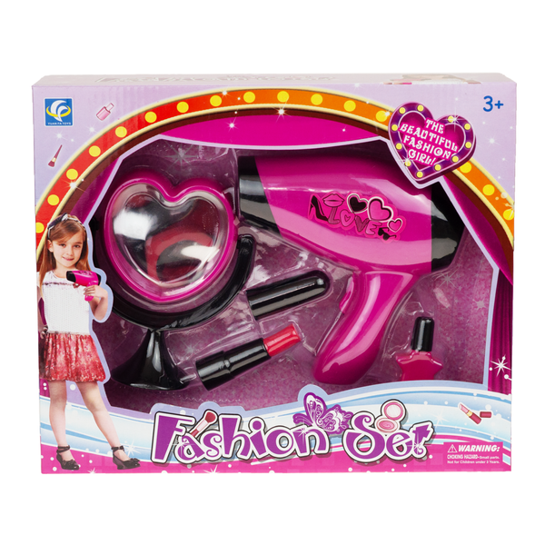 ZESTAW MAŁEJ PIĘKNOŚCI FRYZJER SUSZARKA LUSTERKO zdjęcie 5