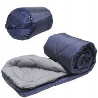 ŚPIWÓR Turystyczny + Worek KOPERTA LEKKI SYLO 1 KG GRANAT na kemping namiot