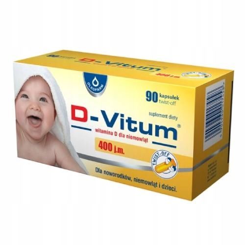 D-VITUM 400 twist-off 90kaps. zdjęcie 1
