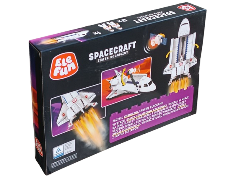 Klocki Elefun Spacecraft - Statek Kosmiczny C0828 zdjęcie 2