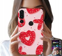 ETUI DO HUAWEI P20 PRO - KOBIECE, MODNE WZORY XOXO SERCE + SZKŁO