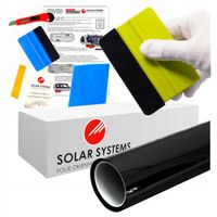 Folia Do Przyciemniania Szyb Termokurczliwa 95% Zestaw 450x75cm