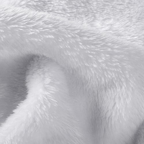Kocyk z mikrofibry i polaru arktycznego do sublimacji - biały 152 x 203 cm na Arena.pl