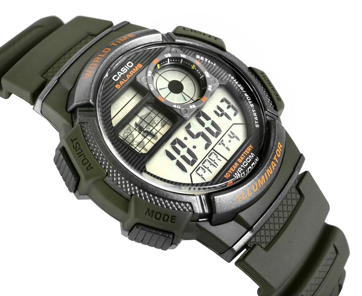 zegarek męski casio ae-1000w-3avdf + box zdjęcie 2
