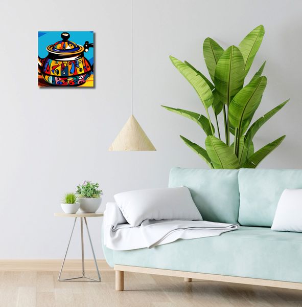 Obraz 30x30cm Może Herbatki? zdjęcie 2