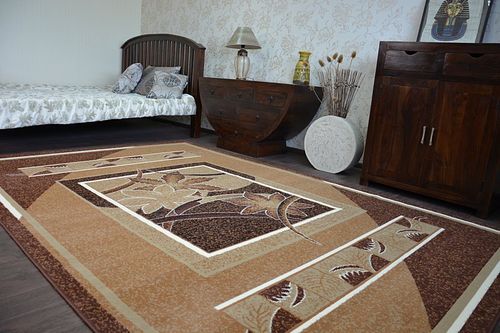 Dywan BCF BASE 3706 brown / ivory na Arena.pl