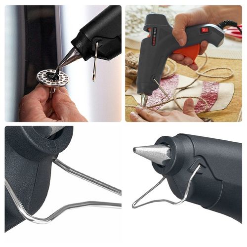 PISTOLET DO KLEJU NA GORĄCO DO KLEJENIA 100W 11mm +5 WKŁADÓW KLEJU na Arena.pl