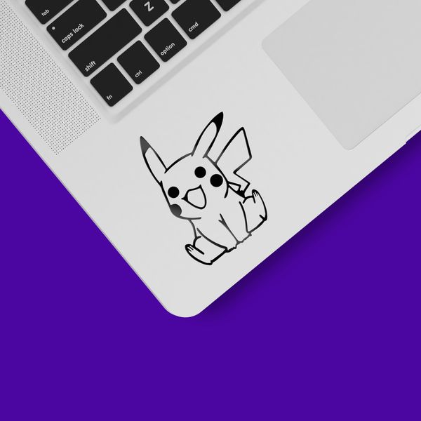 Naklejka Pikachu 10 cm zdjęcie 5