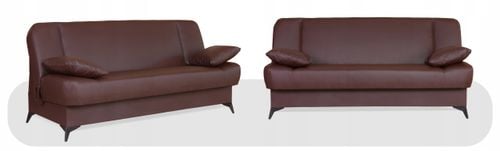 Kanapa sofa Sara ekoskóra rozkładana wersalka spania łóżko Family Meble na Arena.pl