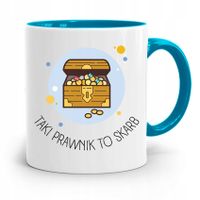 Kubek Błękitny Dla Prawnika Mecenasa Prezent Z Nadrukiem Ze Zdjęciem