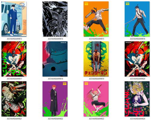 Pocztówka Chainsaw Man DO WYBORU na Arena.pl