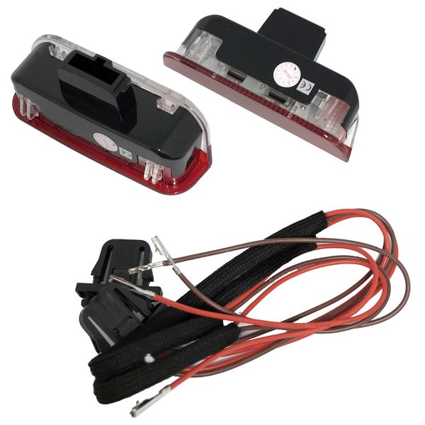 LAMPKI LED DRZWI do VW Passat B6 B7 B8 CC zdjęcie 2