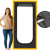 DRZWI REMONTOWE BUDOWLANE KURTYNA PRZECIWPYŁOWA Z ZAMKIEM U WIGOFIL REMONT