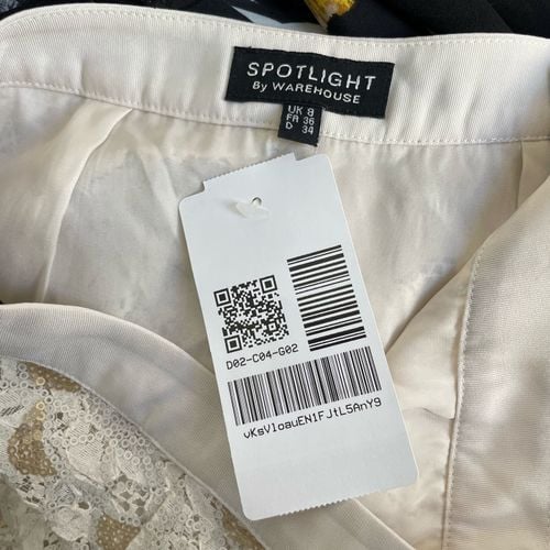 Spódnica Midi Wygodna Stylowa Wytrzymała Bawełna Beżowy 36 na Arena.pl