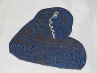 Łatka / naprasowanka buty ( 1 szt )