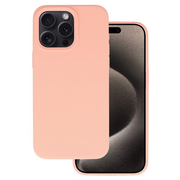 Silicone Lite Case do Samsung Galaxy A22 5G brzoskwiniowy zdjęcie 1