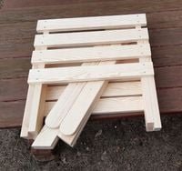 Fotel ogrodowy drewniany