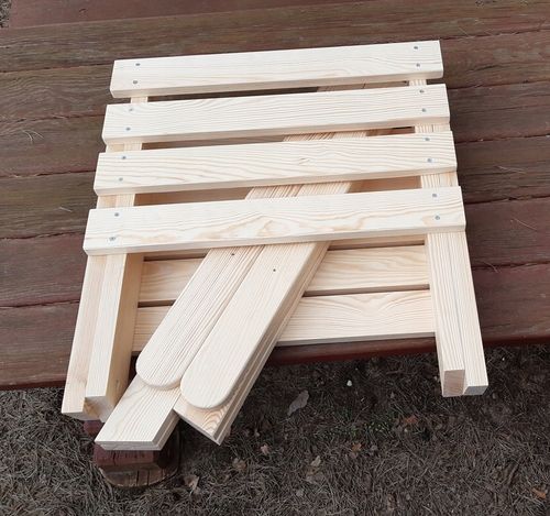 Fotel ogrodowy drewniany na Arena.pl