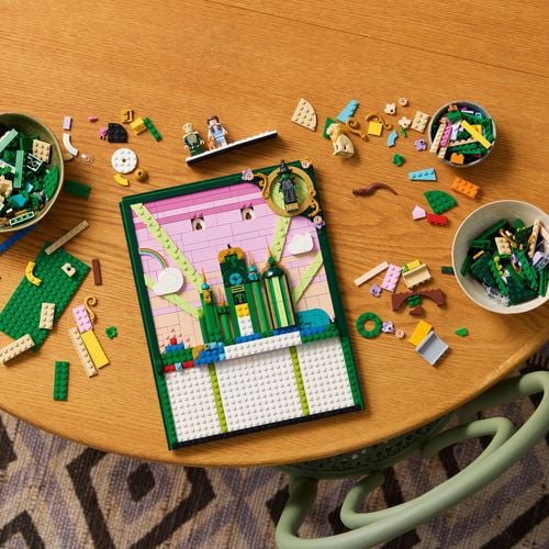 Klocki LEGO Wicked 75685 Obraz Emerald City na Arena.pl