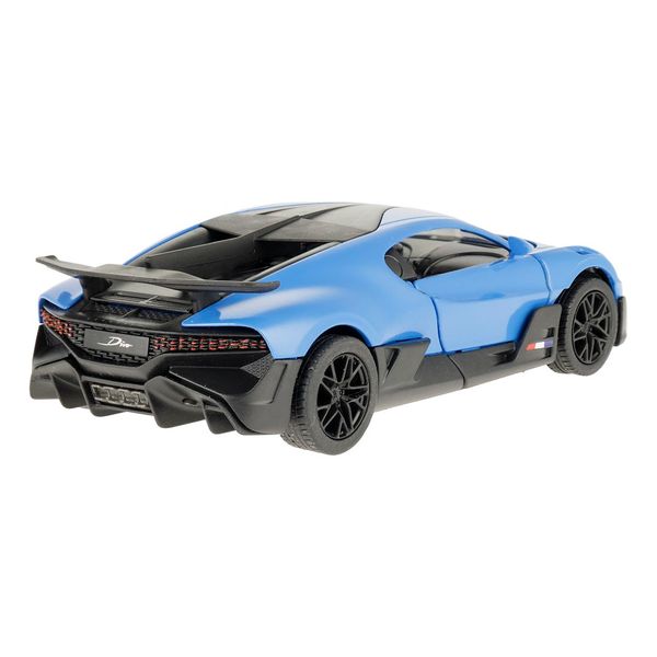 Model 1:36, Bugatti Divo, niebieski zdjęcie 3