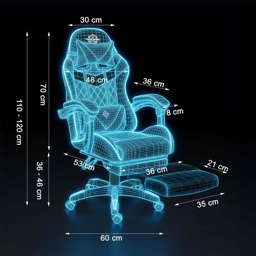 Fotel gamingowy Sofotel Draknor II czarno-czerwony na Arena.pl