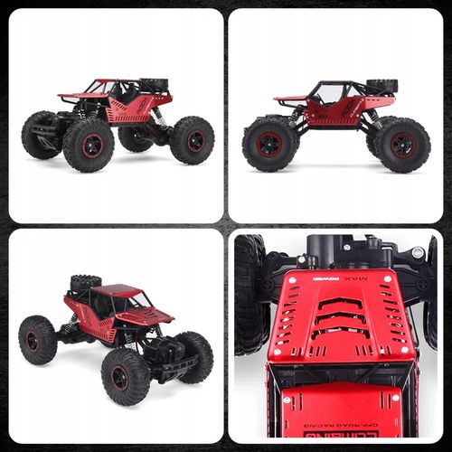Samochód Zdalnie Sterowany Terenowy Duży 4x4 Auto Na Pilota Na Akumulator na Arena.pl