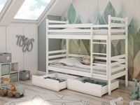 ŁÓŻKO PIĘTROWE NEMO 80X160 2- osobowe