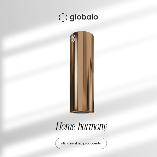 Okap kuchenny GLOBALO Lobelio Isola 39.1 Carmel Gold zdjęcie 1
