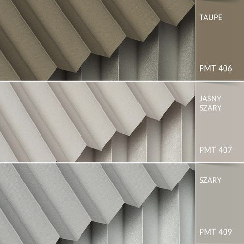 Roleta plisowana ZACIEMNIAJĄCA termo - na Haczykach PLISA 42 x 150 cm na Arena.pl