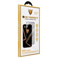 Szkło Hartowane OG 6D Premium Privacy Glass - do Iphone 15 czarny