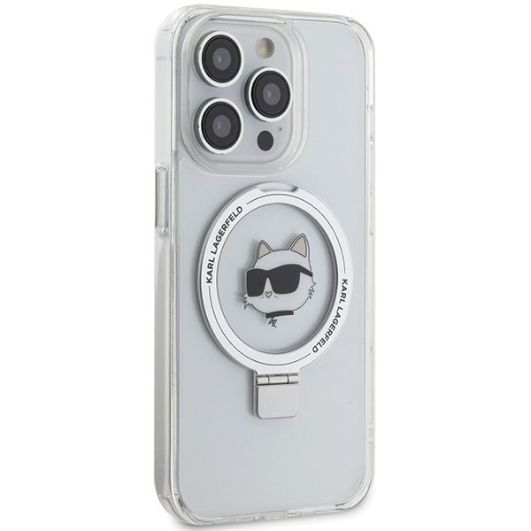 Etui Karl Lagerfeld do iPhone 15 Pro, Biały, MagSafe zdjęcie 4
