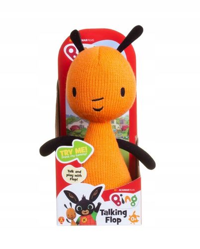Maskotka MÓWIĄCY FLOP - pluszak 27 cm z serialu BING - mówi po polsku na Arena.pl