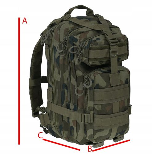 PLECAK WOJSKOWY TAKTYCZNY DOMINATOR SHADOW HARCERSKI PL Camo MORO wz.93 30L na Arena.pl