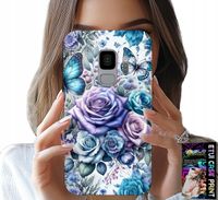 ETUI DO SAMSUNG GALAXY S9 - KWIECISTE WZORY RÓŻEKWIATKI CASE + FOLIA