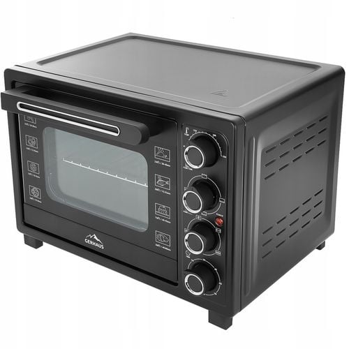 PIEKARNIK ELEKTRYCZNY 45L 2000W 250°C TERMOOBIEG ROŻNO GRILL na Arena.pl