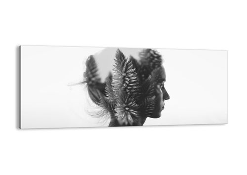 Obraz Na Płótnie - Kobieta Postać - 100X40 Cm - Ab100X40-3799 na Arena.pl