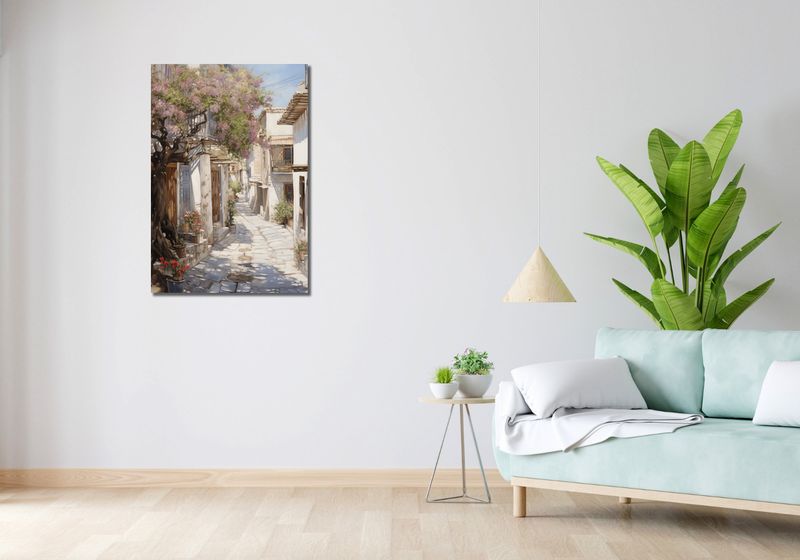 Obraz 60x90cm Urok Starego Miasta zdjęcie 2