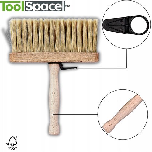 ŁAWKOWIEC 180 mm PL GĘSTY Pędzel Malarski Tapeciak 18cm CHLAPAK na Arena.pl