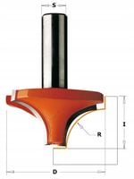 Frez Ovolo profilowy R25,4 D63,5 I33,3 S12 CMT 927.754.11