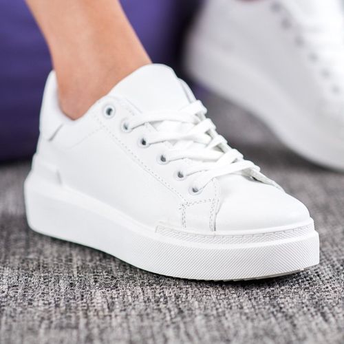 Białe Sneakersy Na Platformie r.37 na Arena.pl