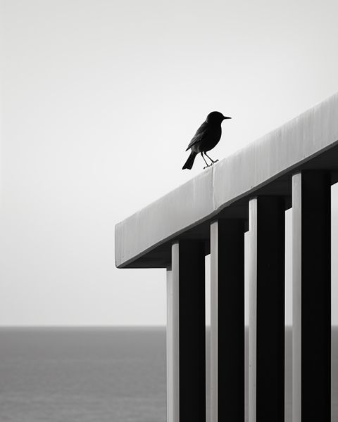 Plakat 40x50cm Samotna Odchłań zdjęcie 1