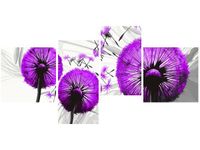 140CM 70 OBRAZ DMUCHAWCE FIOLECIE ŚCIENNY