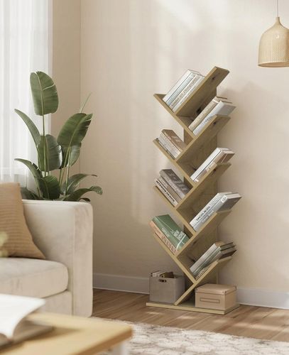 Regał na książki artisan choinka biblioteka półka szafka w kształcie na Arena.pl