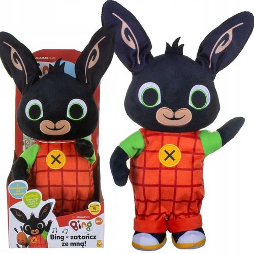 BING Roztańczony Króliczek Bing Interaktywna przytulanka, pluszak na Arena.pl