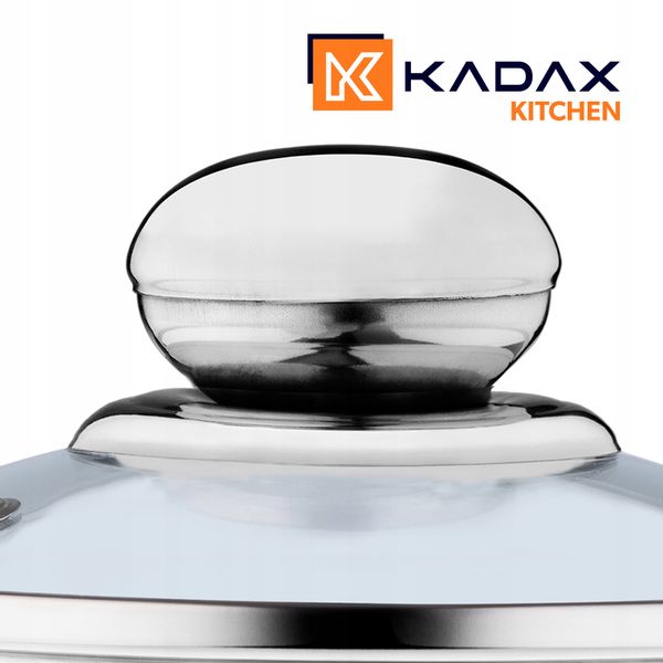KADAX Pokrywka Szklana Pokrywa Zestaw 16/18/20cm zdjęcie 9
